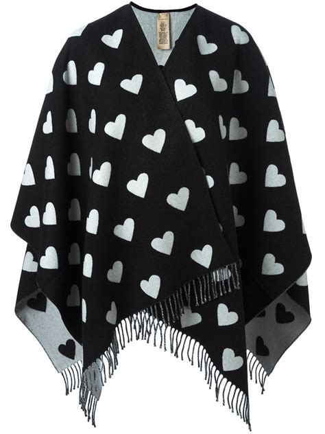 burberry love heart scarf